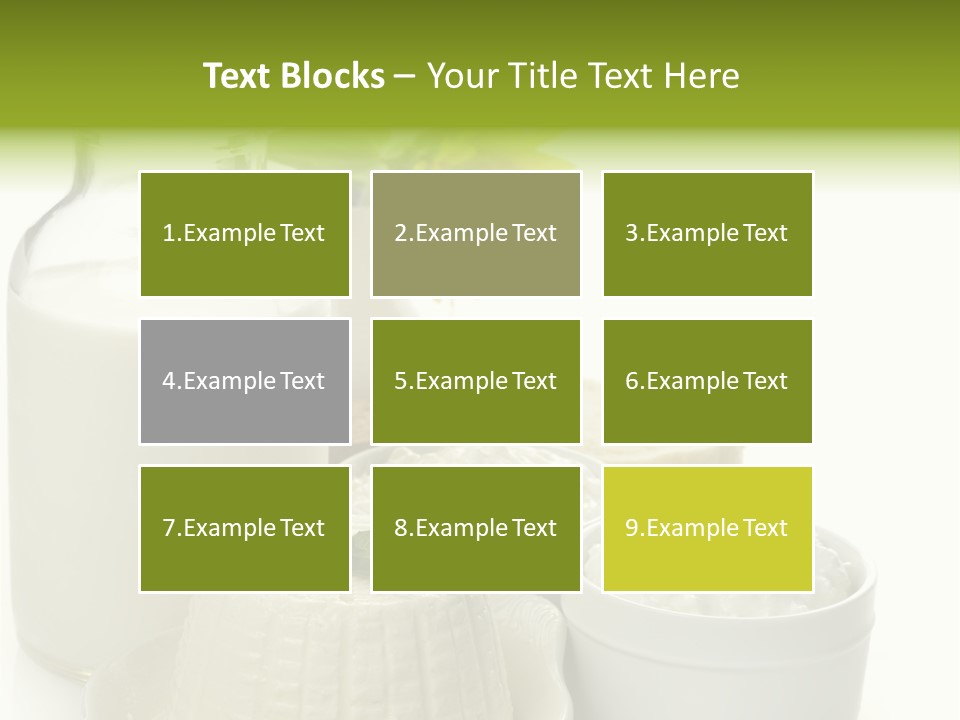 Product Grocery Jar PowerPoint Template