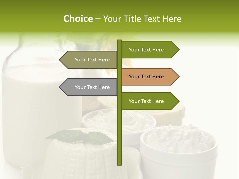 Product Grocery Jar PowerPoint Template