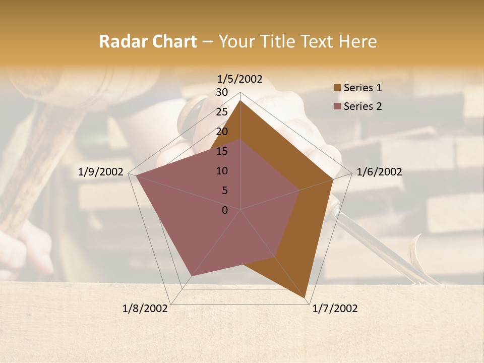Craftsman Activity Wooden PowerPoint Template
