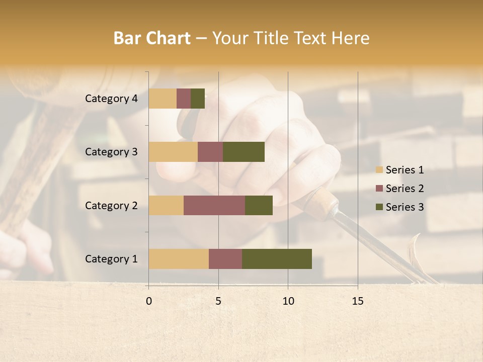 Craftsman Activity Wooden PowerPoint Template