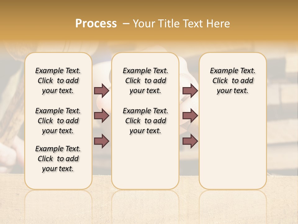 Craftsman Activity Wooden PowerPoint Template