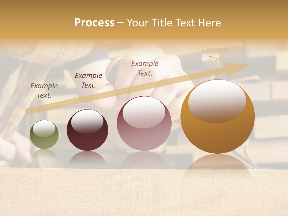 Craftsman Activity Wooden PowerPoint Template