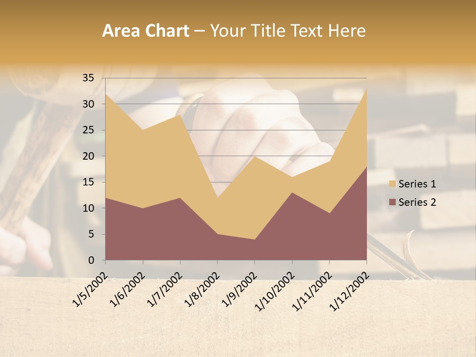 Craftsman Activity Wooden PowerPoint Template