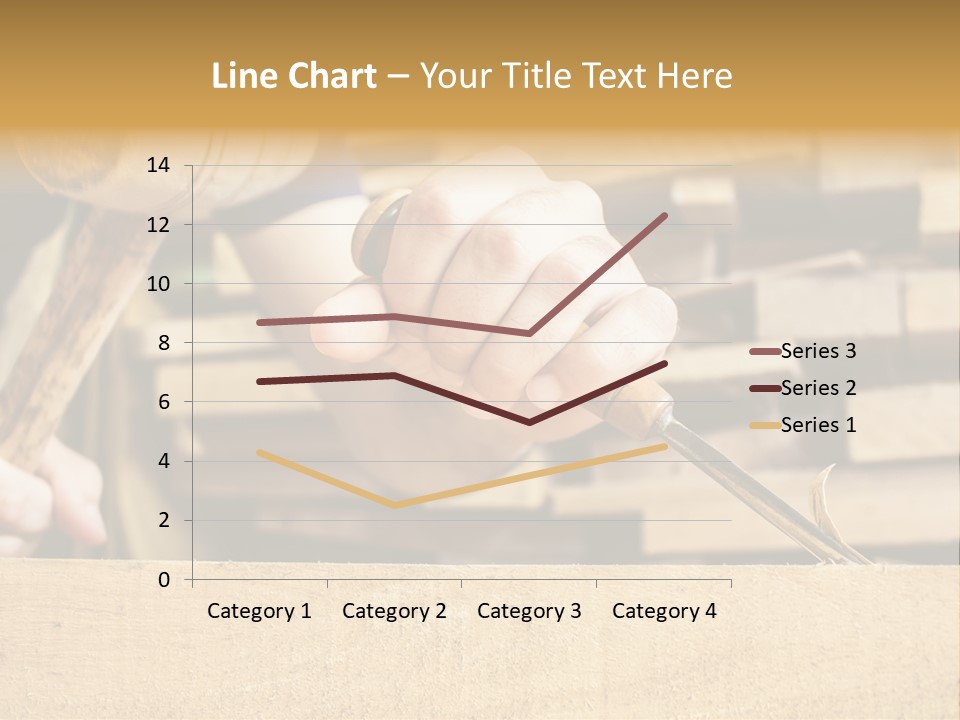 Craftsman Activity Wooden PowerPoint Template