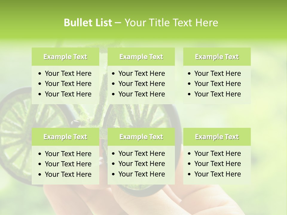 Nature Ecologic Power PowerPoint Template