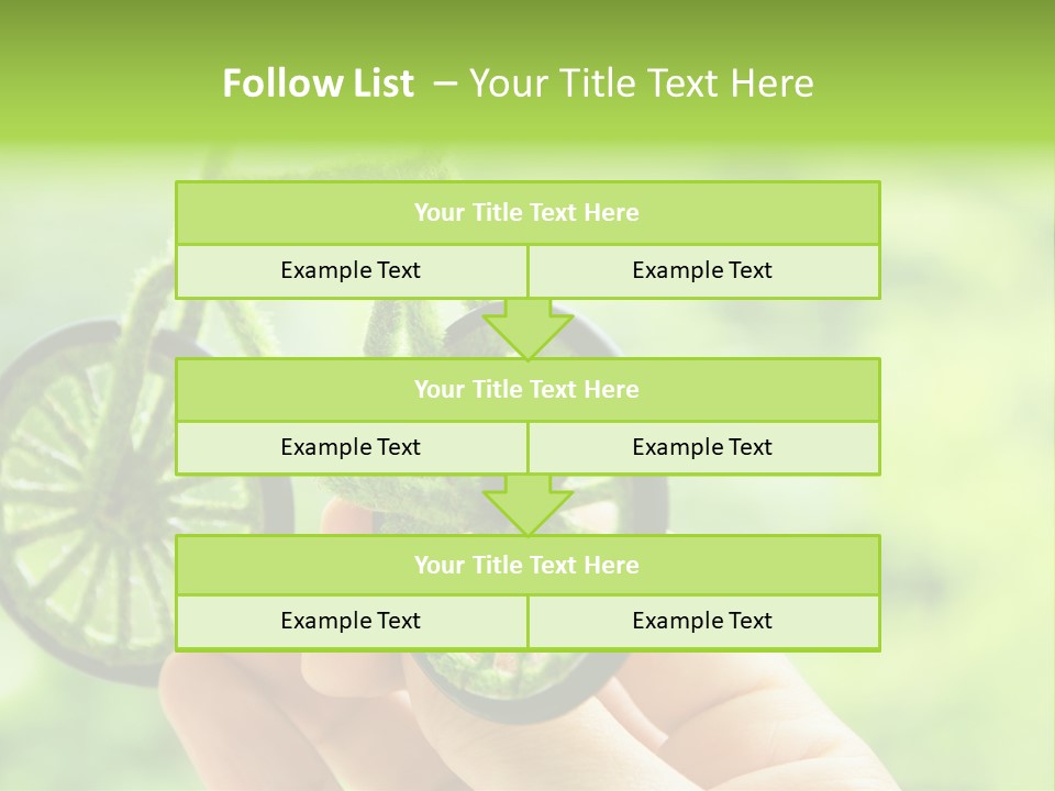 Nature Ecologic Power PowerPoint Template