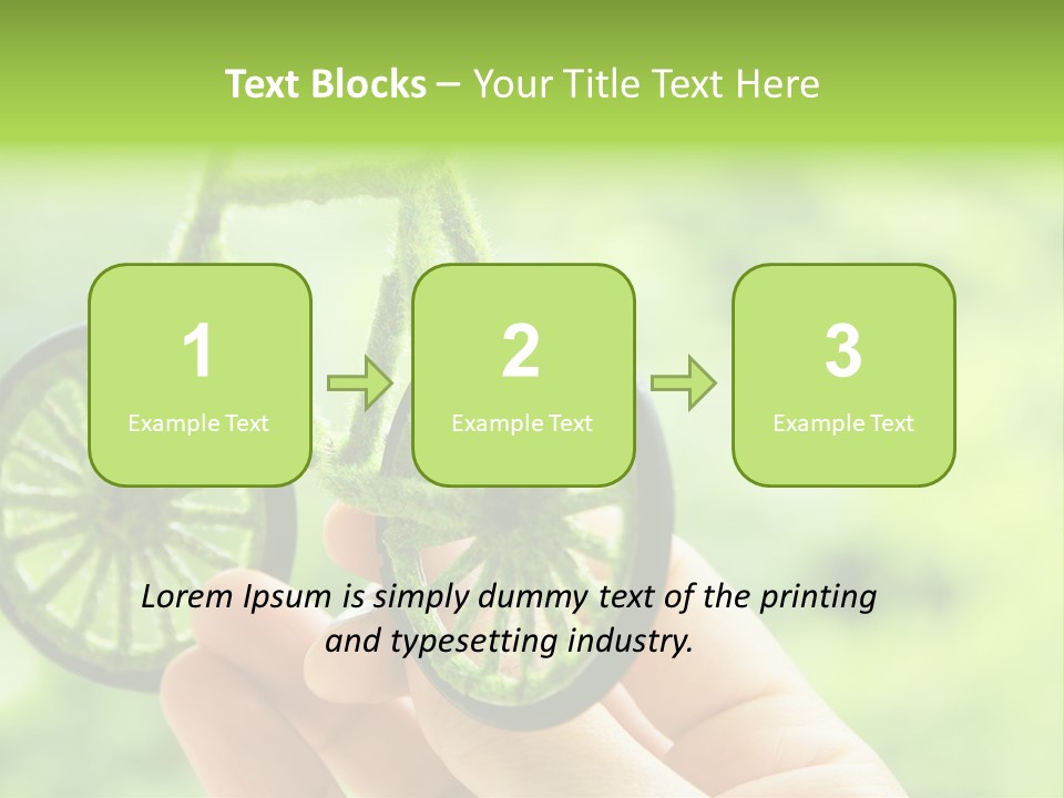 Nature Ecologic Power PowerPoint Template