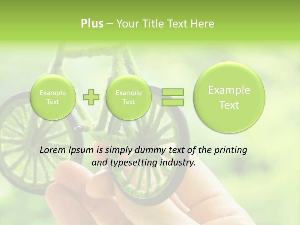 Nature Ecologic Power PowerPoint Template