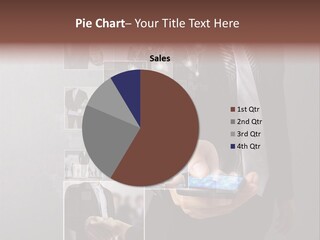 Technology Number Press PowerPoint Template