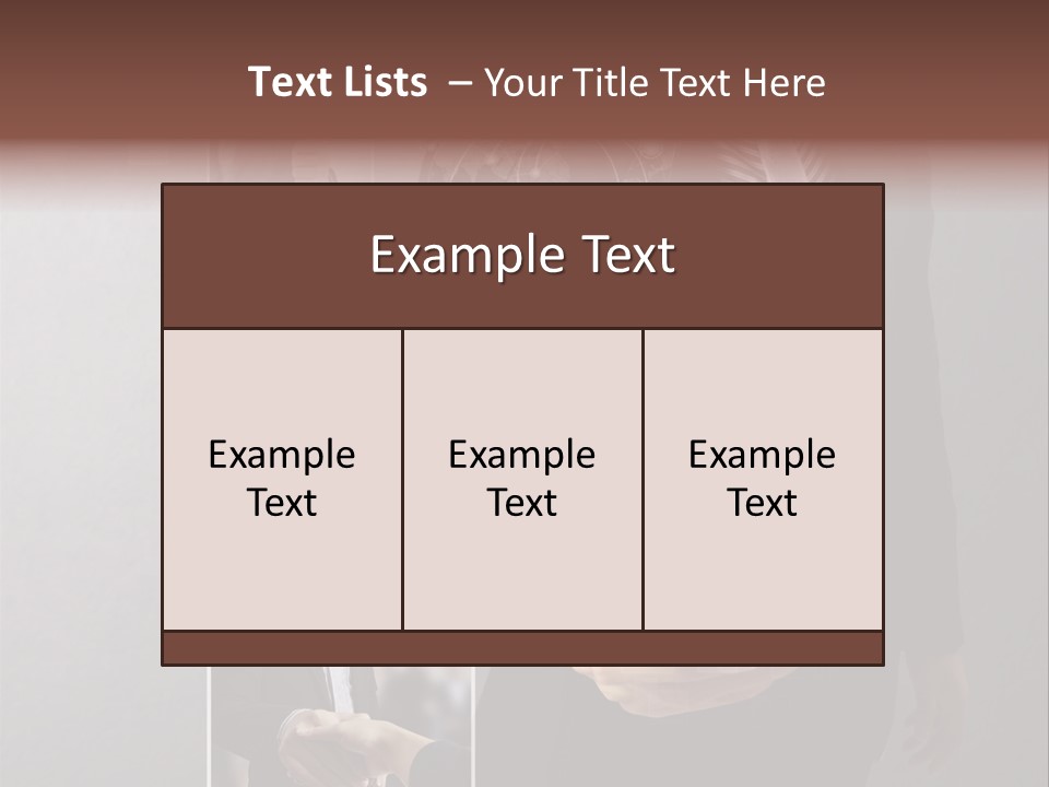Technology Number Press PowerPoint Template