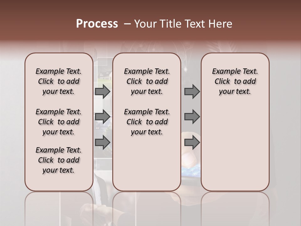 Technology Number Press PowerPoint Template