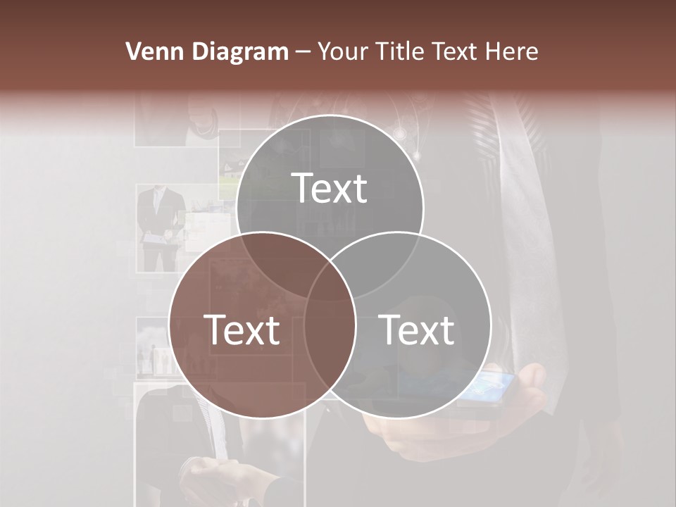 Technology Number Press PowerPoint Template