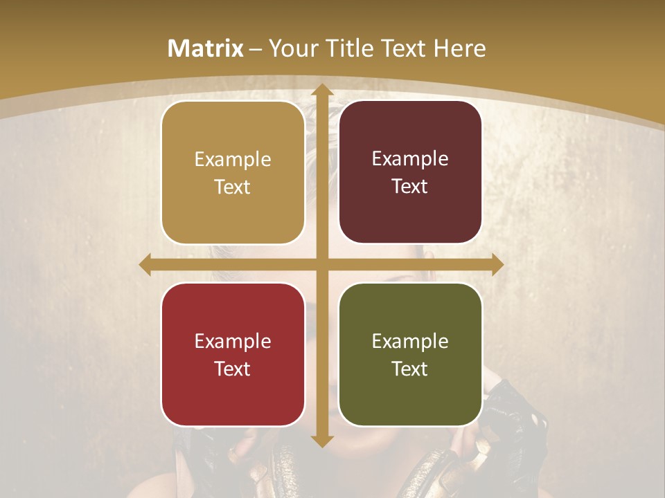 Beautiful Young Background PowerPoint Template