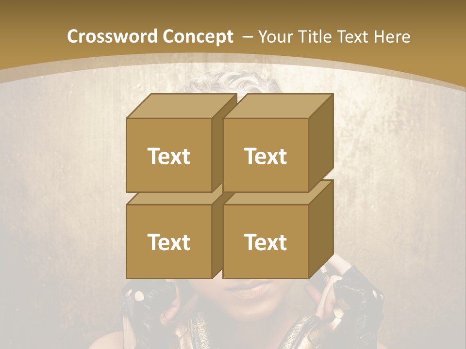 Beautiful Young Background PowerPoint Template