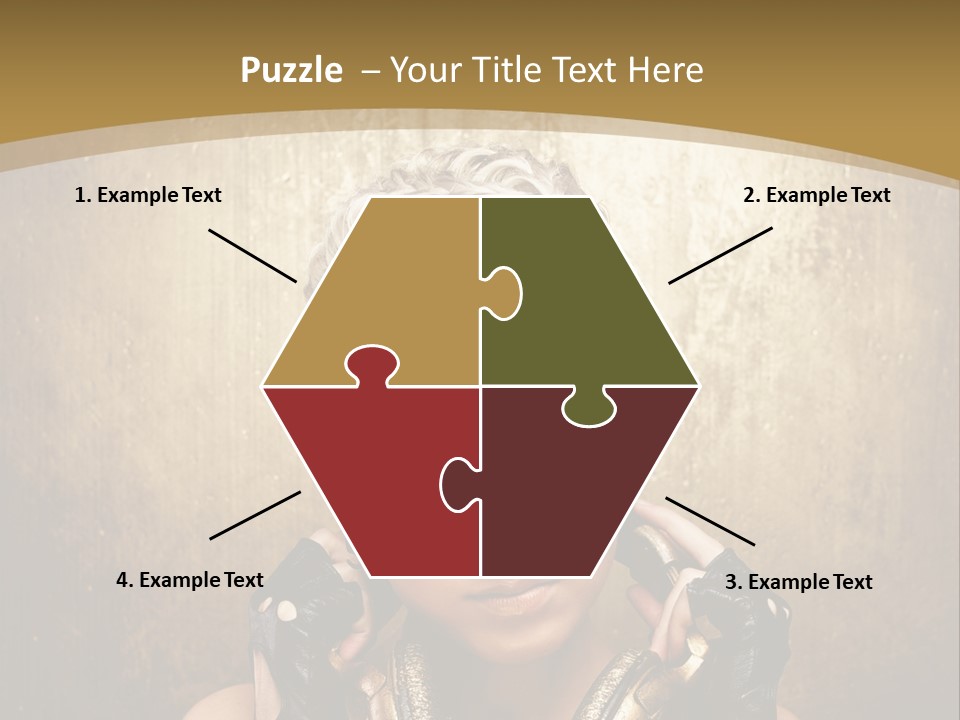 Beautiful Young Background PowerPoint Template