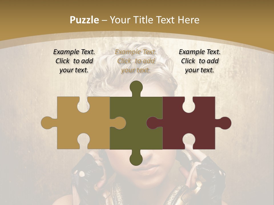 Beautiful Young Background PowerPoint Template