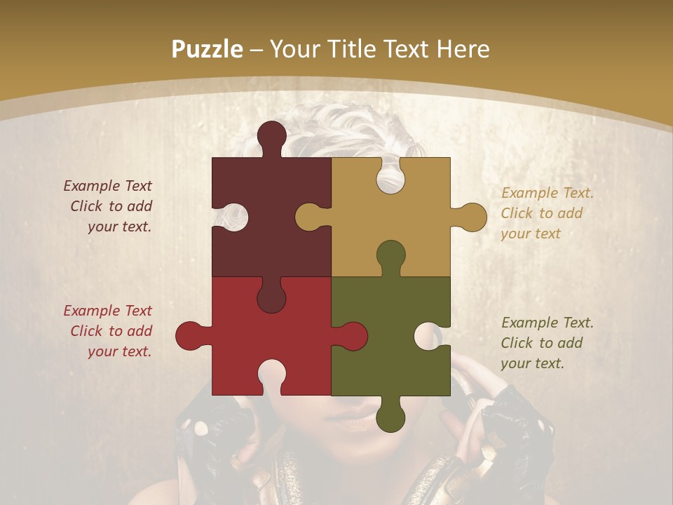 Beautiful Young Background PowerPoint Template