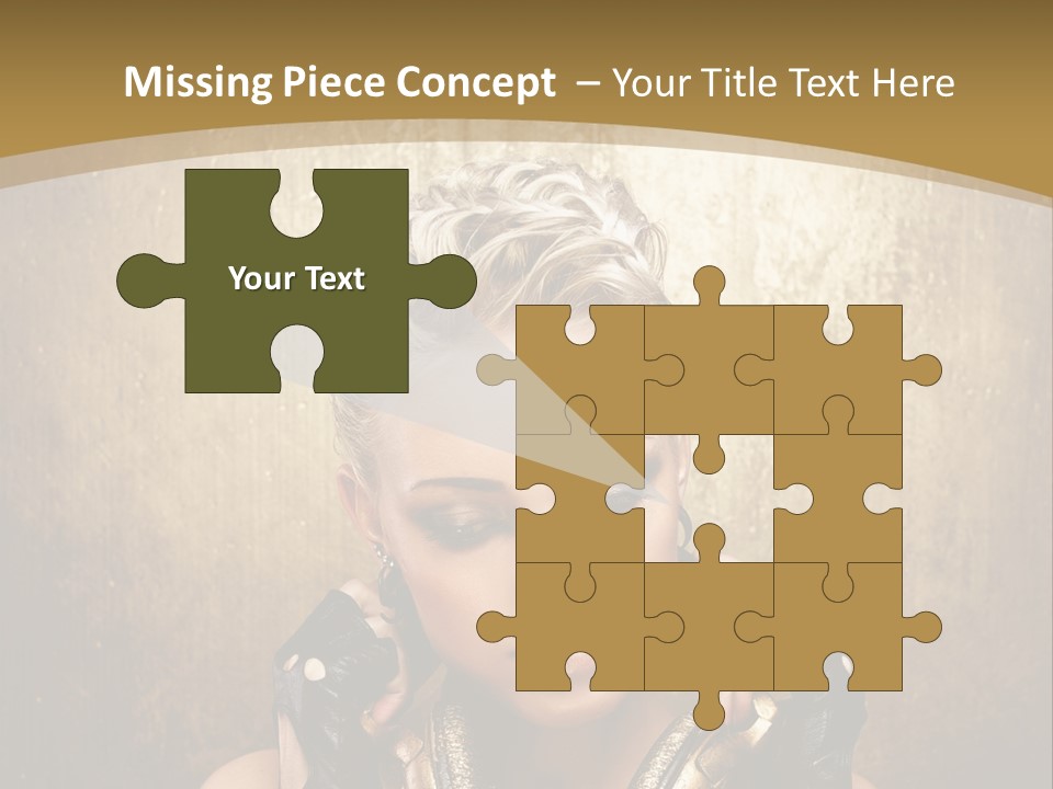 Beautiful Young Background PowerPoint Template