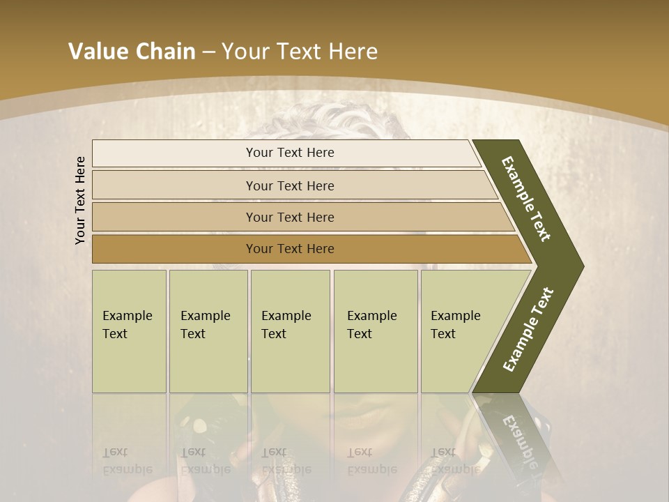 Beautiful Young Background PowerPoint Template
