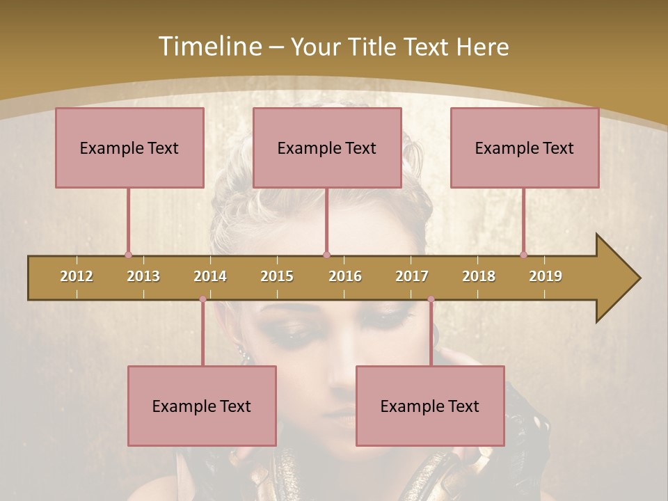 Beautiful Young Background PowerPoint Template