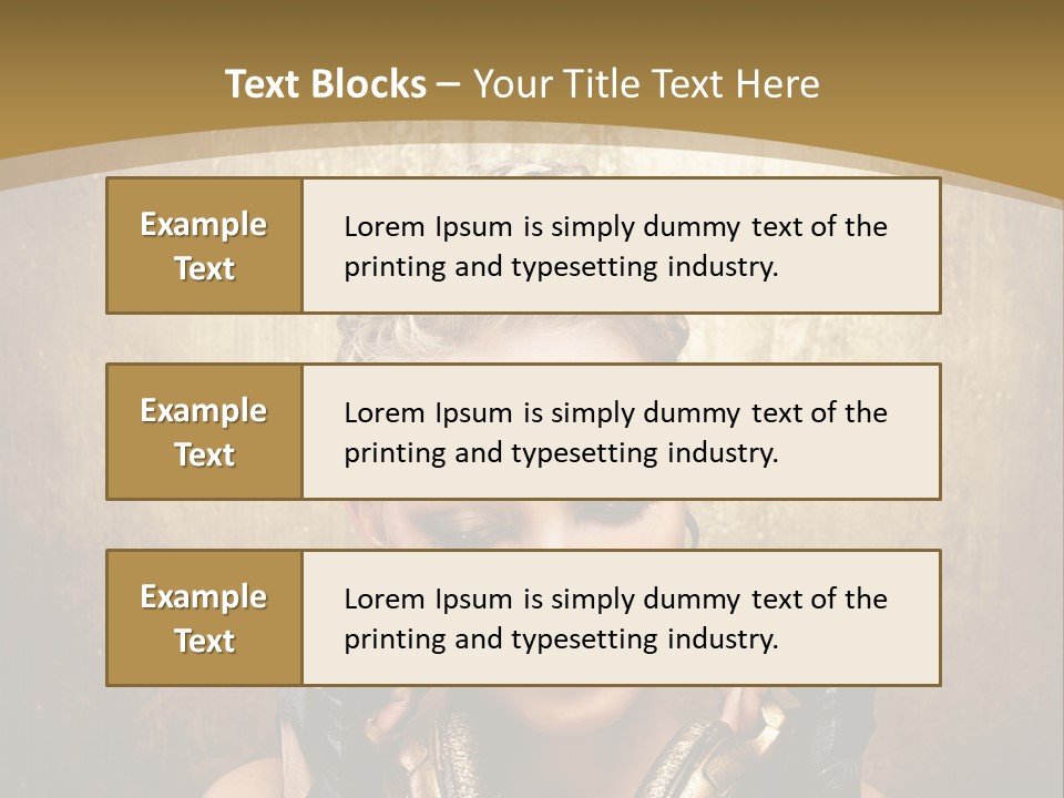 Beautiful Young Background PowerPoint Template