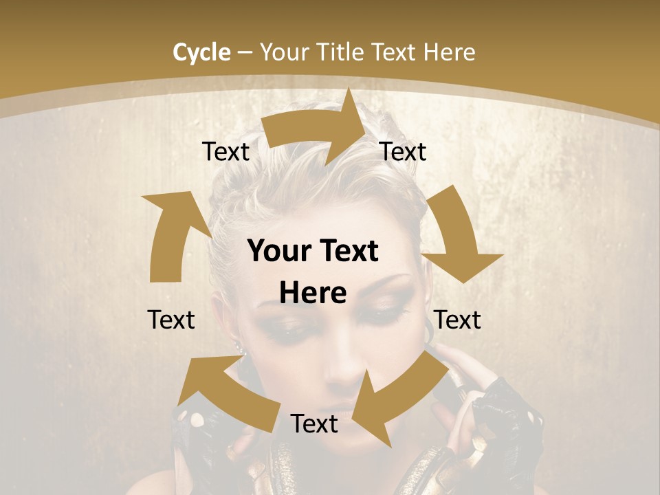 Beautiful Young Background PowerPoint Template