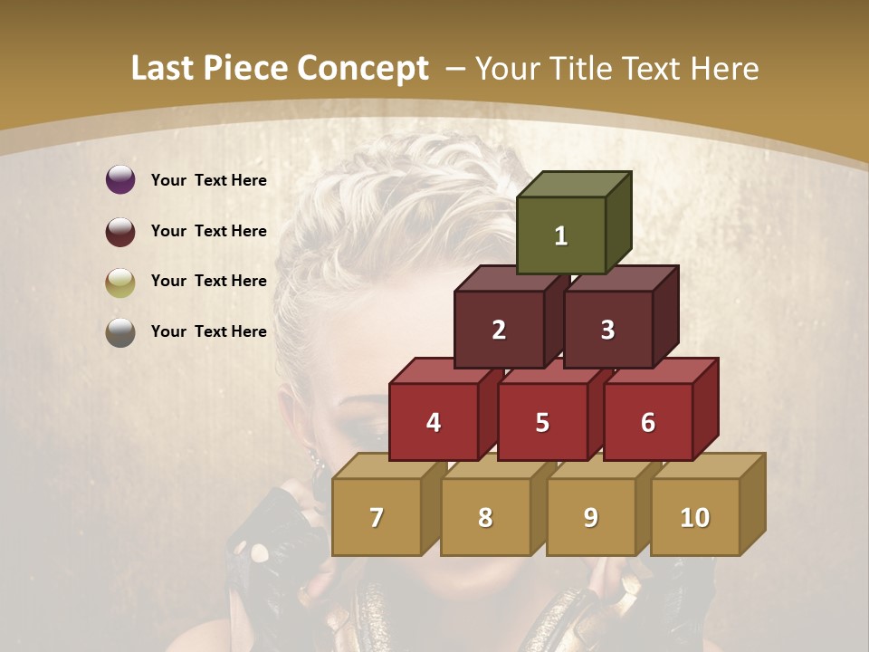 Beautiful Young Background PowerPoint Template