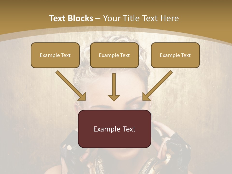 Beautiful Young Background PowerPoint Template
