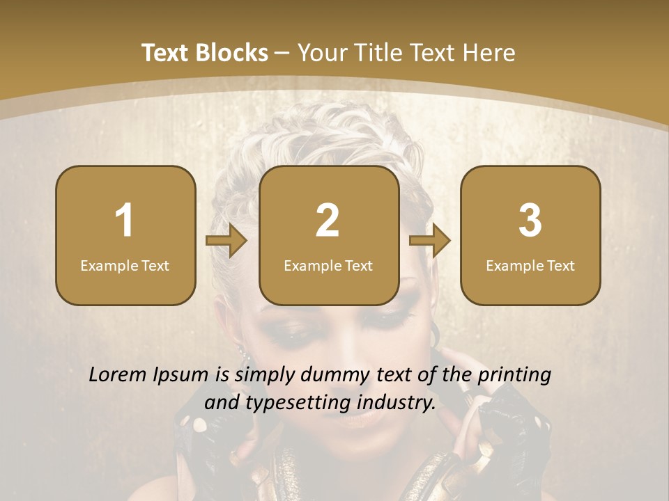 Beautiful Young Background PowerPoint Template