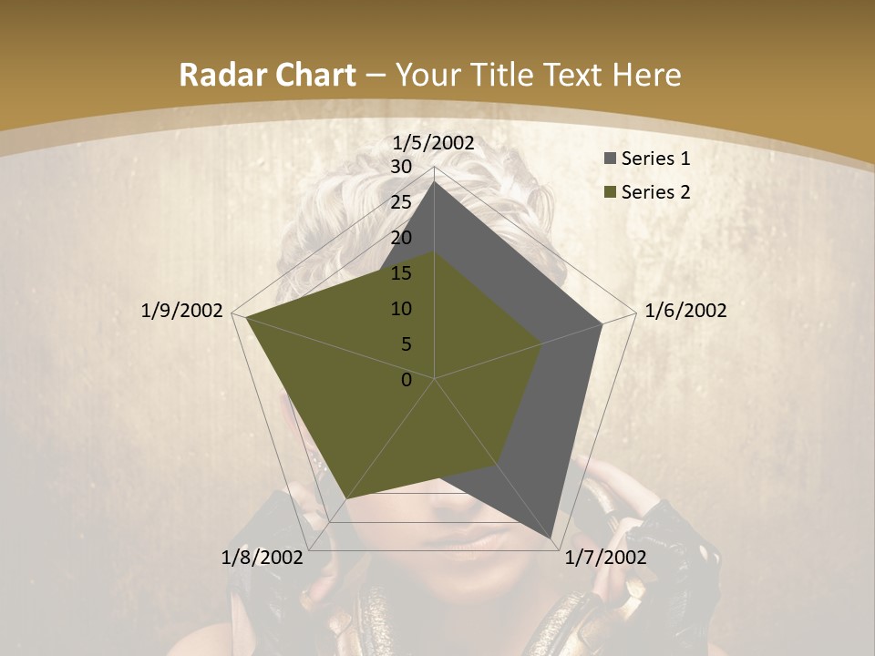 Beautiful Young Background PowerPoint Template