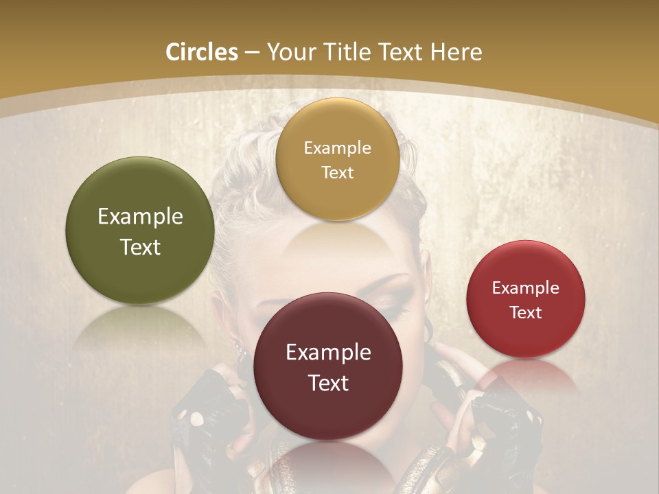 Beautiful Young Background PowerPoint Template