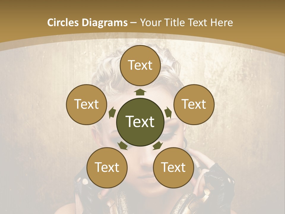 Beautiful Young Background PowerPoint Template