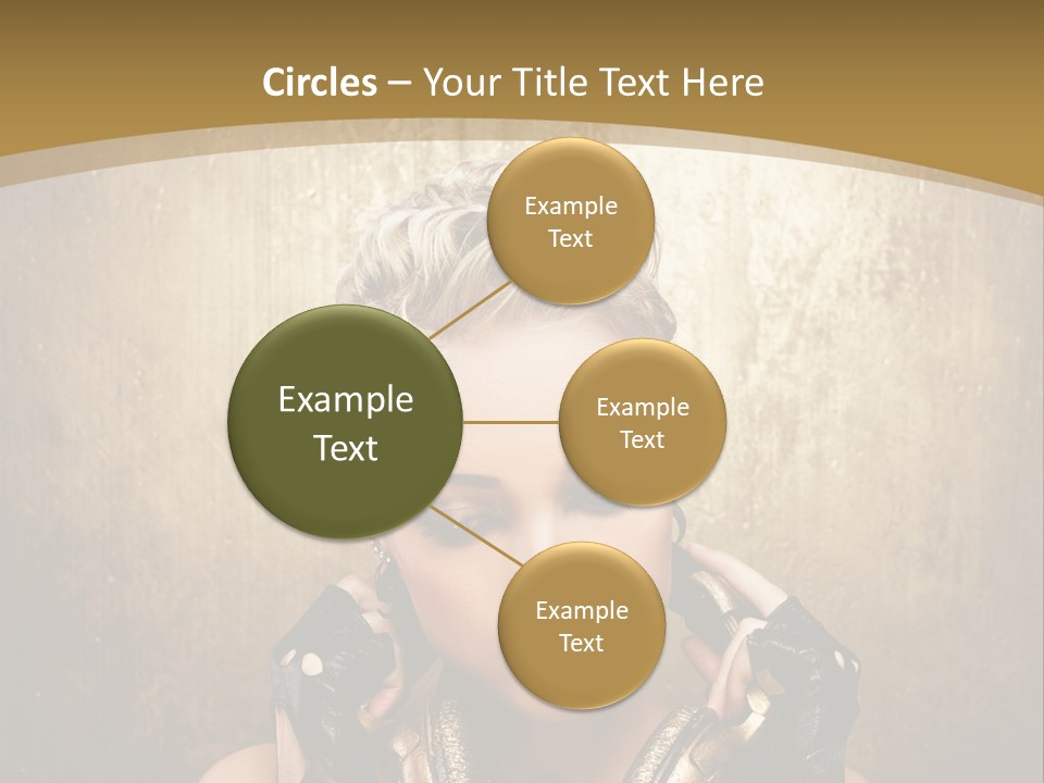 Beautiful Young Background PowerPoint Template