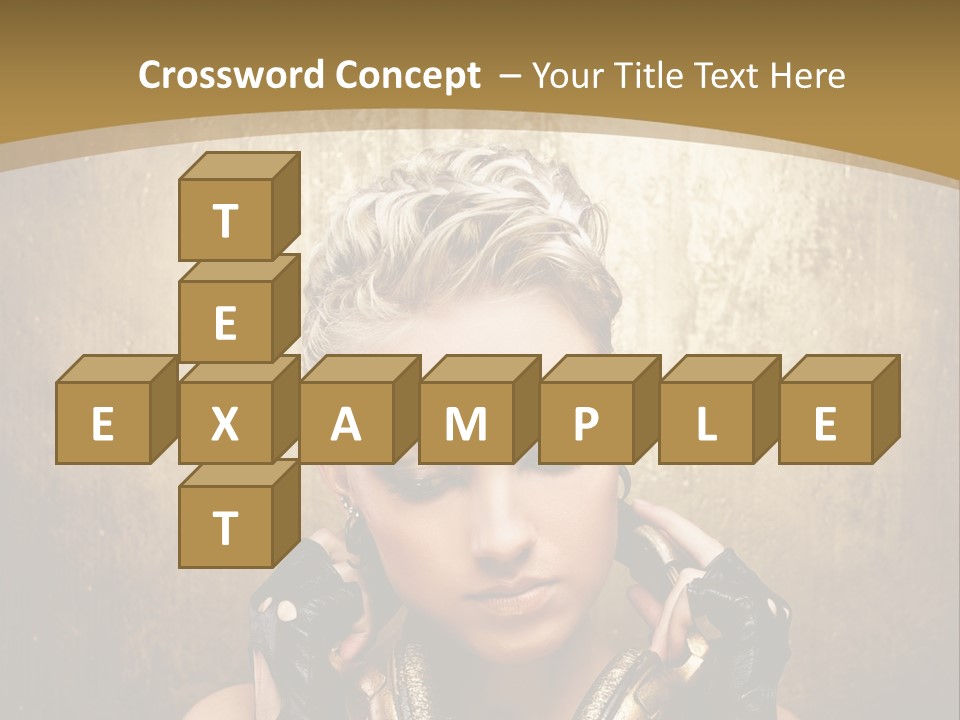 Beautiful Young Background PowerPoint Template