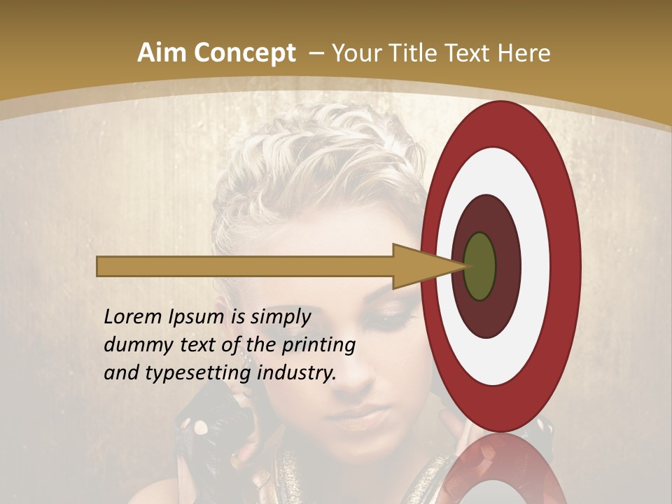 Beautiful Young Background PowerPoint Template