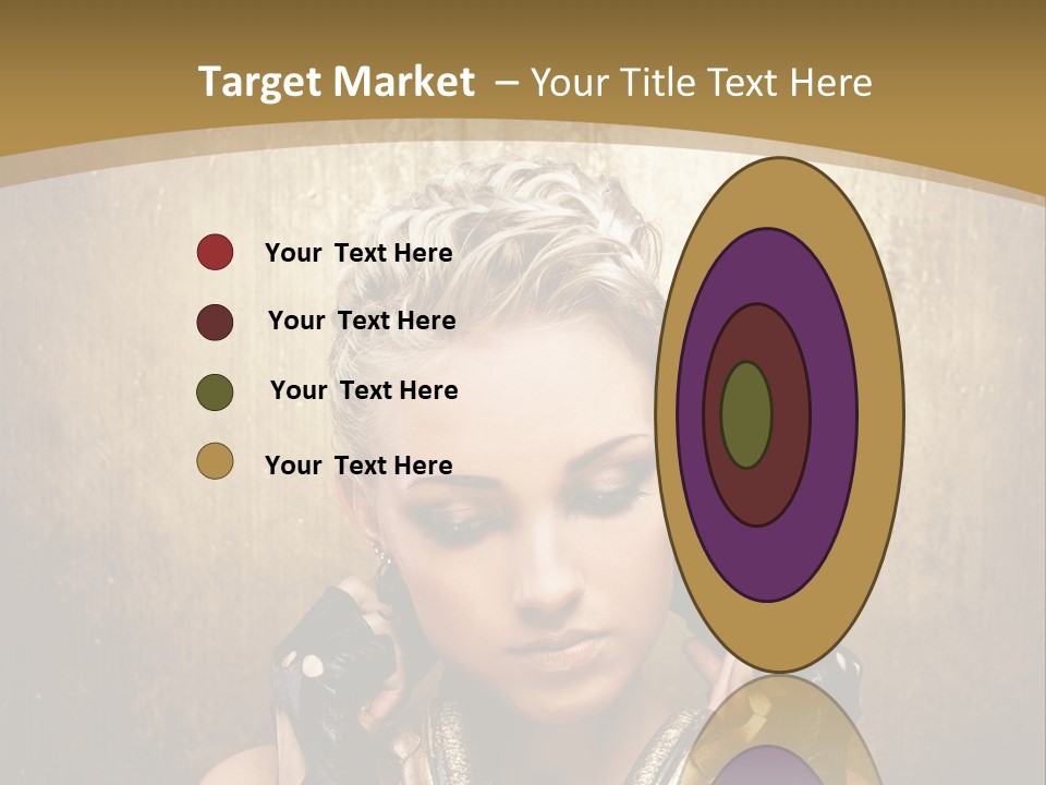 Beautiful Young Background PowerPoint Template