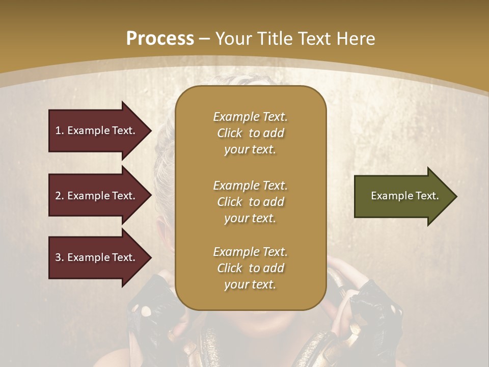 Beautiful Young Background PowerPoint Template