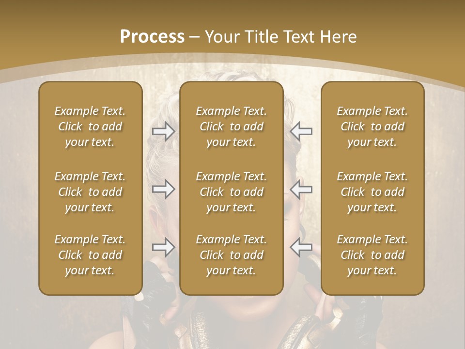 Beautiful Young Background PowerPoint Template