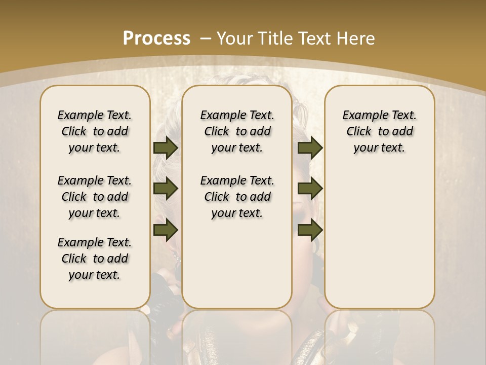 Beautiful Young Background PowerPoint Template