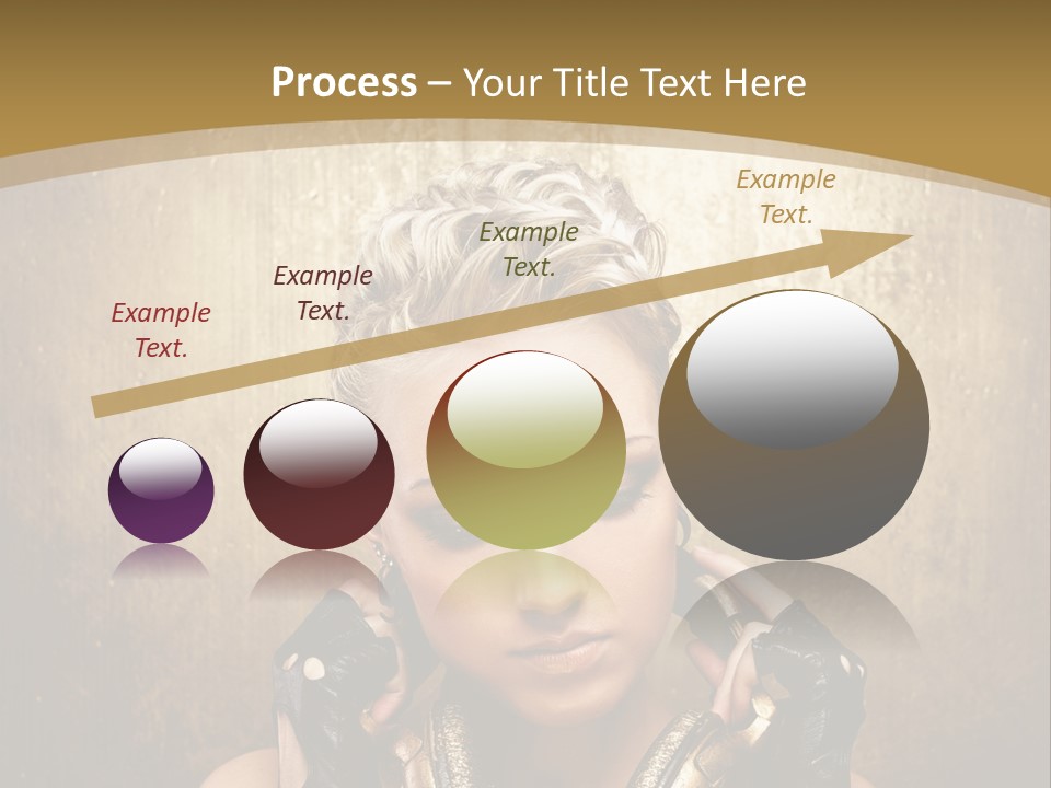 Beautiful Young Background PowerPoint Template