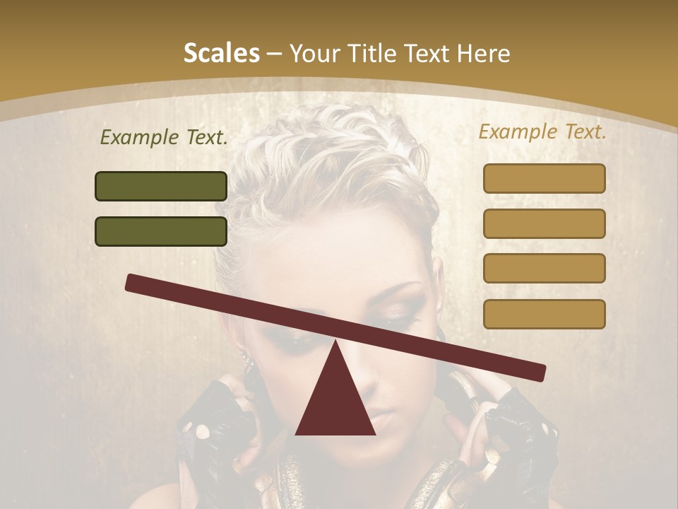 Beautiful Young Background PowerPoint Template