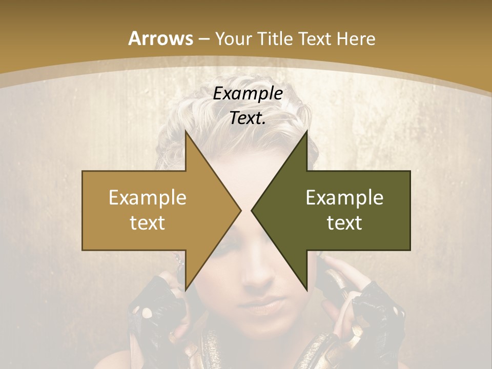 Beautiful Young Background PowerPoint Template
