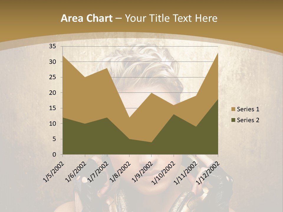 Beautiful Young Background PowerPoint Template