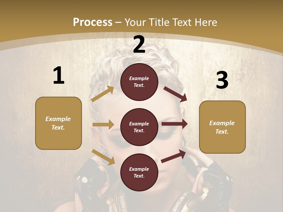 Beautiful Young Background PowerPoint Template