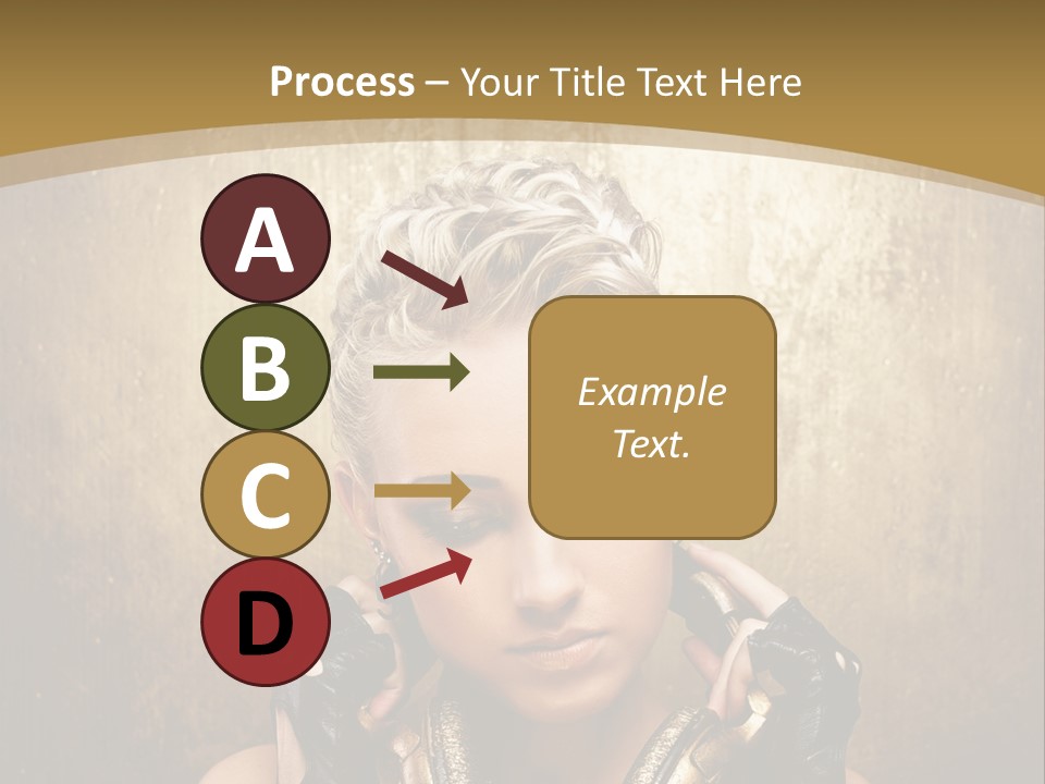Beautiful Young Background PowerPoint Template