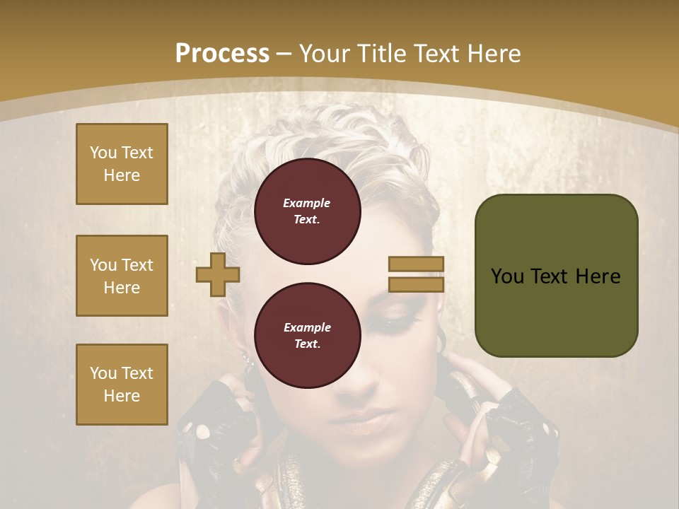 Beautiful Young Background PowerPoint Template