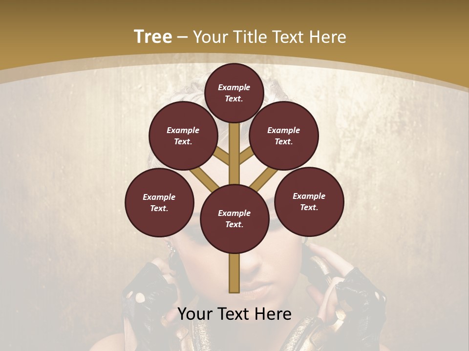 Beautiful Young Background PowerPoint Template