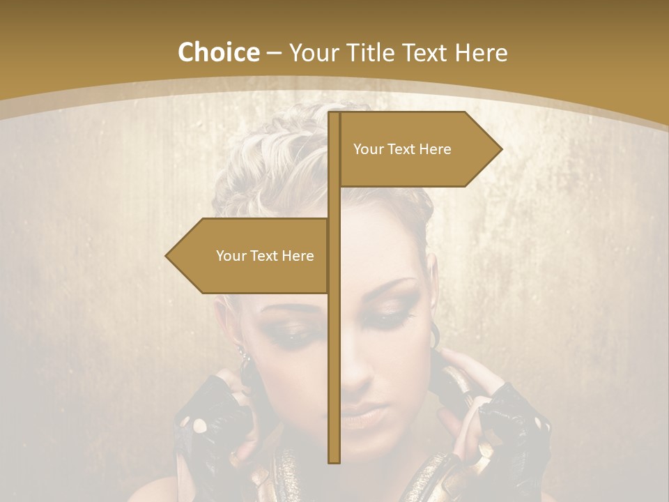 Beautiful Young Background PowerPoint Template