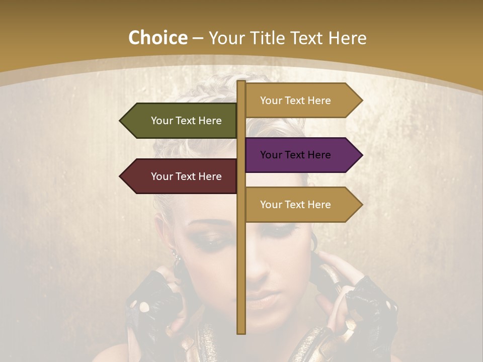 Beautiful Young Background PowerPoint Template