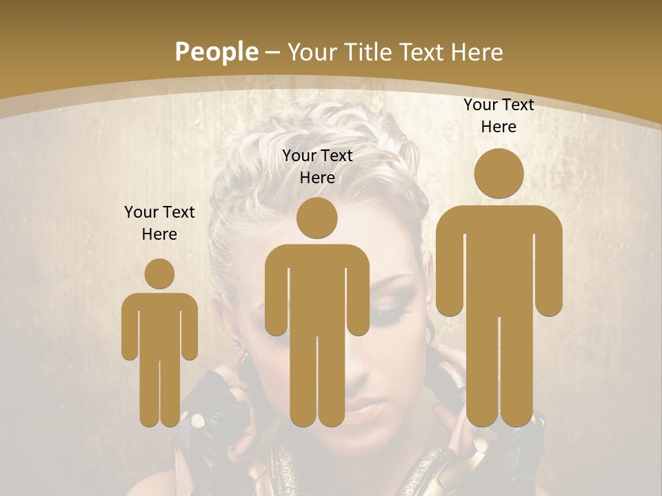 Beautiful Young Background PowerPoint Template